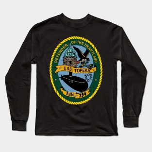 USS Topeka (SSN 754) wo Txt Long Sleeve T-Shirt